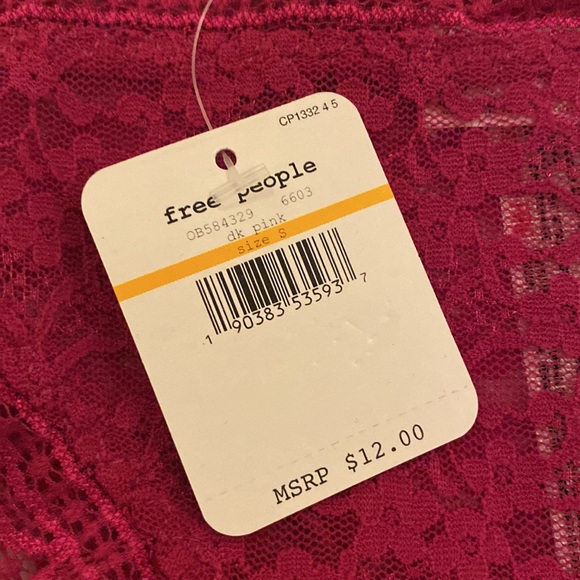 Free People | Intimates & Sleepwear | Free People Dark Pink ...